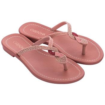 Ipanema Flip Flops Women Twist Red 840763SXU Ireland